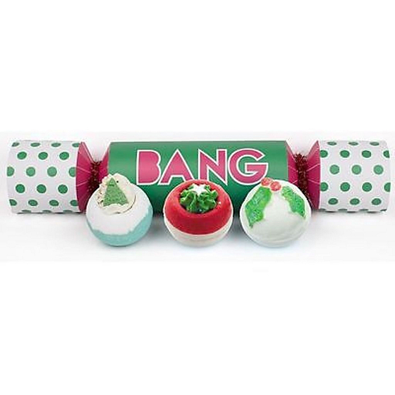 Bomb Cosmetics Bang Cracker mix balistiků 3 x 160 g, kosmetická sada