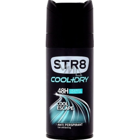 Str8 Cool + Dry Cool Escape 48h antiperspirant deodorant sprej pro muže 150 ml