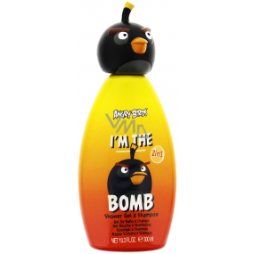 Angry Birds I m The Bomb 2 in1 šampon a sprchový gel pro děti 300 ml