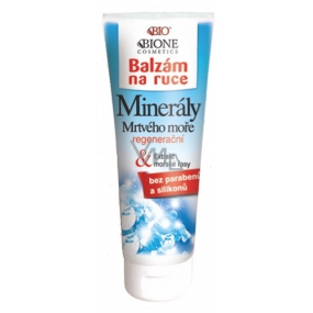 Bione Cosmetics Minerály Mrtvého moře a extrakt mořské řasy balzám na ruce pro všechny typy pokožky 200 ml