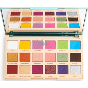 Makeup Revolution Roxxsaurus paletka očních stínů Colour Burst 18 x 0,8 g