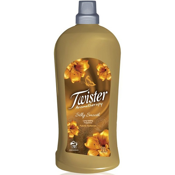 Twister Silky Smooth - Hedvábně hladký avivážní přípravek ke změkčení a provonění prádla 70 dávek 2 l