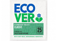 ECOVER Dishwasher Tablets Classic Citron & Limetka ekologické tablety do myčky nádobí 25 kusů
