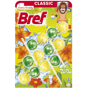 Bref Me Time Edition Game Buddy WC blok pro hygienickou čistotu a svěžest Vaší toalety 3 x 50 g