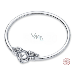 Charm Sterlingové stříbro 925 Harry Potter - Zlatonka náramek 19 cm