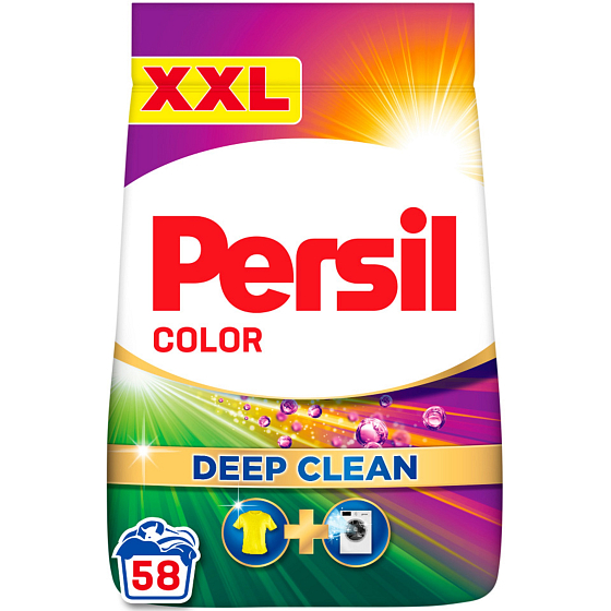 Persil Color Deep Clean prací prášek na barevné prádlo 58 dávek 3,48 kg