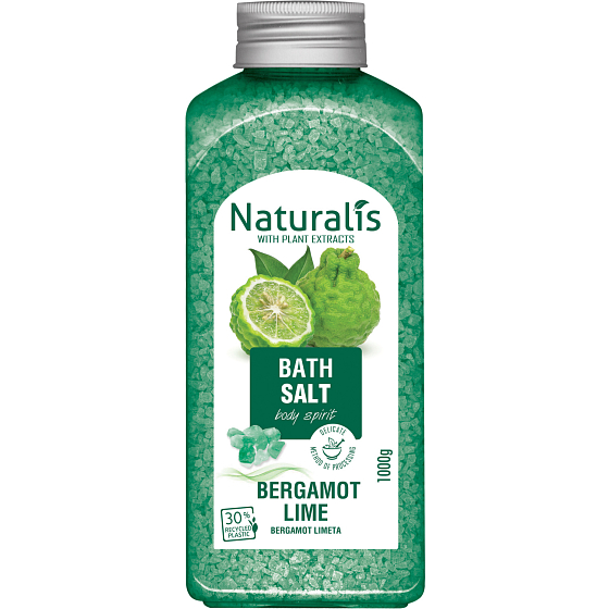 Naturalis Citrus a Bergamot sůl do koupele 1 kg