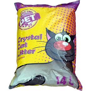 Silica Happy Cool Pet, silikonové stelivo pro kočky, podestýlka, 14 l Silica Happy Cool Pet, silikonové stelivo pro kočky, podestýlka, 14 l