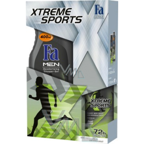 Fa Men Xtreme Sports sprchový gel 400 ml + deodorant sprej 150 ml, kosmetická sada