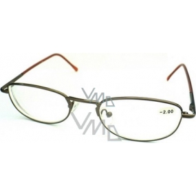Berkeley Dioptrické brýle na dálku -2,0 hnědé MB02 1 kus R1004
