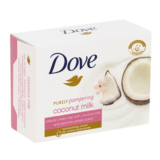 Dove Kokosové mléko a jasmín toaletní mýdlo 100 g