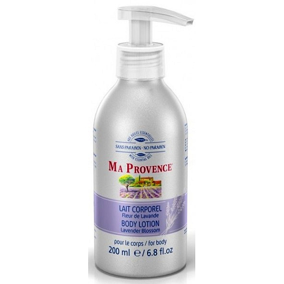 Ma Provence Bio Levandulové květy tělové mléko 200 ml