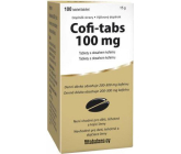 Vitabalans Coffi Tabs tablety s obsahem kofeinu pro nabuzení a stimulaci organismu 100 tablet